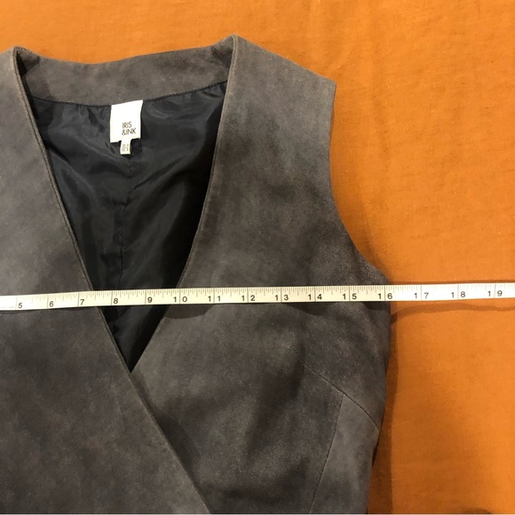 Iris & Ink Suede Leather Dress US4 - Picture 7 of 11